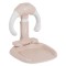 Suport de Baie Bebe cu Scaun Cangaroo Nuggy Pink, Înălțime Reglabilă, Bază Antiderapantă Largă, Scaun Cadou, 9 luni+