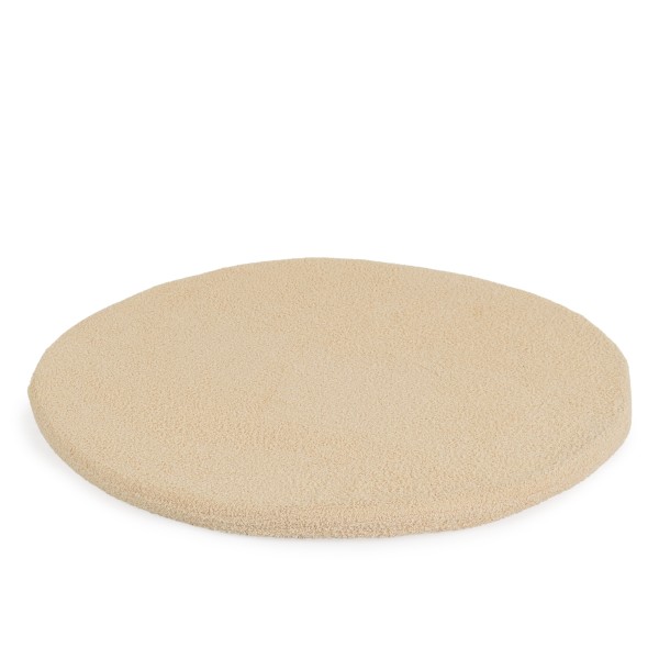 Piscină cu Bile Moale Boucle Moni Toys Light Beige, 200 Bile Incluse, Husă Detașabilă, 90×90 cm, 12 luni+
