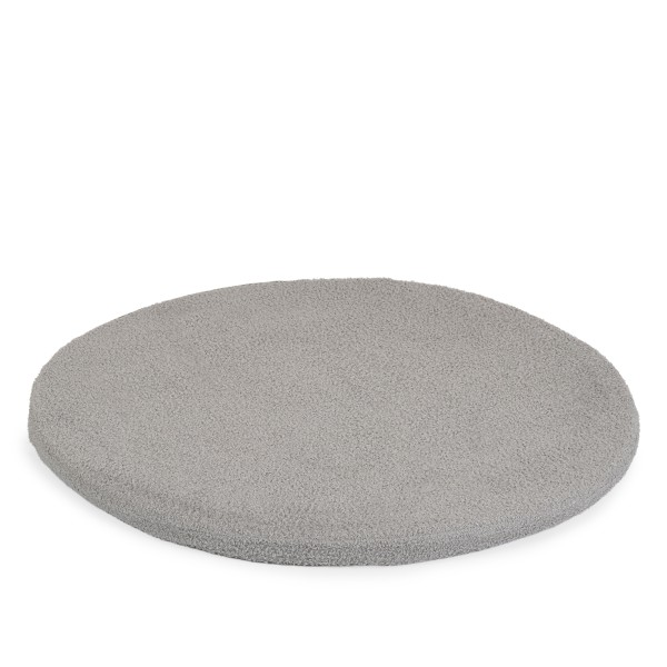 Piscină cu Bile Moale Boucle Moni Toys Light Grey, 200 Bile Incluse, Husă Detașabilă, 90×90 cm, 12 luni+