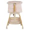 Pătuț Co-Sleeping Cangaroo Adoro Beige, 2 Moduri, 7 Poziții Înălțime, Funcție Antireflux, Roți cu Frâne, 0 luni+