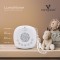 Aparat Sunete Albe Bebelusi Cangaroo Luma Noice, 20 Sunete, LED Color, Cronometru, 36h Baterie, Portabil