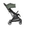 Cărucior Cangaroo Easy Fold Green, Pliere Automată, Cadru Aluminiu, Spătar Rabatabil, Roți 360°, Husă Picioare, 0-22 kg