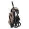 Cărucior Cangaroo Flip+ Beige, Pliere Automată, Aluminiu 6,9 kg, Amortizoare Toate Roțile, Roți 360°, 0-22 kg