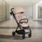 Cărucior Cangaroo Flip+ Beige, Pliere Automată, Aluminiu 6,9 kg, Amortizoare Toate Roțile, Roți 360°, 0-22 kg