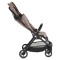 Cărucior Cangaroo Flip+ Beige, Pliere Automată, Aluminiu 6,9 kg, Amortizoare Toate Roțile, Roți 360°, 0-22 kg