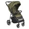 Cărucior Cangaroo Ace Green, 0-4 Ani, Aluminiu, Amortizoare Toate Roțile, Copertină UPF 50+, Șezut 87 cm, 0-22 kg