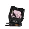Scaun Auto cu ISOFIX Moni i-Maxx Pink i-Size, Rotativ 360°, 40-150 cm, Față și Spate, Spumă Memorie, Cataramă BIP, 0-12 Ani