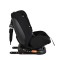 Scaun Auto cu ISOFIX Moni i-Maxx Black i-Size, Rotativ 360°, 40-150 cm, Față și Spate, Spumă Memorie, Cataramă BIP, 0-12 Ani