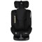 Scaun Auto cu ISOFIX Moni i-Maxx Black i-Size, Rotativ 360°, 40-150 cm, Față și Spate, Spumă Memorie, Cataramă BIP, 0-12 Ani