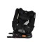 Scaun Auto cu ISOFIX Moni i-Maxx Black i-Size, Rotativ 360°, 40-150 cm, Față și Spate, Spumă Memorie, Cataramă BIP, 0-12 Ani