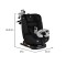 Scaun Auto cu ISOFIX Moni i-Maxx Black i-Size, Rotativ 360°, 40-150 cm, Față și Spate, Spumă Memorie, Cataramă BIP, 0-12 Ani