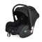 Cărucior Combinat Moni All Road 2 în 1 Black cu Scaun Auto i-Size Inclus, Cadru Aluminiu, Scaun Reversibil, 0-4 Ani