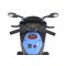 Motocicletă electrică pentru copii Moni Hurricane Blue 6V 7Ah cu lumini LED, MP3 și USB, 3-8 ani, 30 kg
