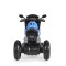 Motocicletă electrică pentru copii Moni Hurricane Blue 6V 7Ah cu lumini LED, MP3 și USB, 3-8 ani, 30 kg