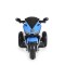 Motocicletă electrică pentru copii Moni Hurricane Blue 6V 7Ah cu lumini LED, MP3 și USB, 3-8 ani, 30 kg