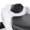 Motocicletă Electrică pentru Copii Moni Ninja Duo White 12V 7Ah, 3-8 Ani, Lumini LED, MP3, Reglare Viteză din Mâner