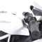 Motocicletă Electrică pentru Copii Moni Ninja Duo White 12V 7Ah, 3-8 Ani, Lumini LED, MP3, Reglare Viteză din Mâner