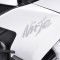 Motocicletă Electrică pentru Copii Moni Ninja Duo White 12V 7Ah, 3-8 Ani, Lumini LED, MP3, Reglare Viteză din Mâner