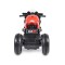 Motocicletă Electrică pentru Copii Moni Ninja Red 12V 7Ah, 3-8 Ani, Lumini LED, MP3, Viteză 7 km/h, Roți Luminoase