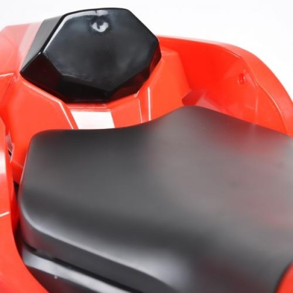 Motocicletă Electrică pentru Copii Moni Ninja Red 12V 7Ah, 3-8 Ani, Lumini LED, MP3, Viteză 7 km/h, Roți Luminoase
