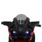 Motocicletă Electrică pentru Copii Moni Ninja Red 12V 7Ah, 3-8 Ani, Lumini LED, MP3, Viteză 7 km/h, Roți Luminoase