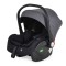 Cărucior Combinat Moni All Road 2 în 1 Grey cu Scaun Auto i-Size Inclus, Cadru Aluminiu, Scaun Reversibil, 0-4 Ani