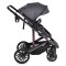 Cărucior Combinat Moni All Road 2 în 1 Grey cu Scaun Auto i-Size Inclus, Cadru Aluminiu, Scaun Reversibil, 0-4 Ani