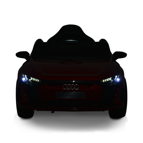 Masina electrica copii Audi RS e-tron Grey 12V, telecomanda 2.4GHz, Bluetooth, roti EVA, 3-8 ani, 30 kg