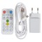 Scaun Înalt cu Balansoar Moni Fuji 2 în 1Beige, Ecran Tactil LED, Telecomandă, 0+ Luni - 3 Ani