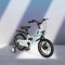 Bicicleta copii Byox GTR Mint 14 inch, 3-5 ani, cadru magneziu, frane disc, roti ajutatoare, far LED