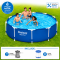 Piscina cu Pompa de Filtrare si Filtru Bestway Steel Pro, Cadru Metalic, Dimensiune 3.05m x 76cm