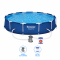Piscina cu Pompa de Filtrare si Filtru Bestway Steel Pro, Cadru Metalic, Dimensiune 3.66m x 76cm