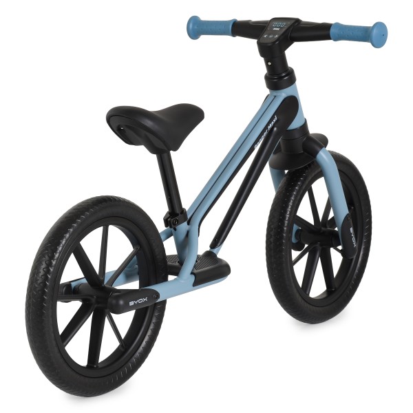 Bicicletă echilibru Byox Ranger Maxi Blue, roți EVA 12 inch, șa reglabilă 32–41 cm, până la 30 kg