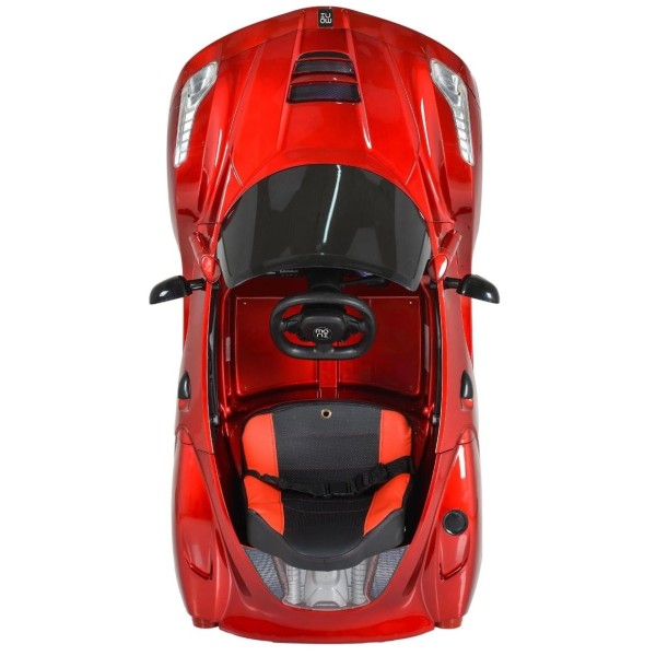 Mașinuță Electrică Copii 3–8 Ani Liberty Rosu, 2 Motoare, Baterie 12V, Telecomandă, Bluetooth, Uși Funcționale, Faruri LED