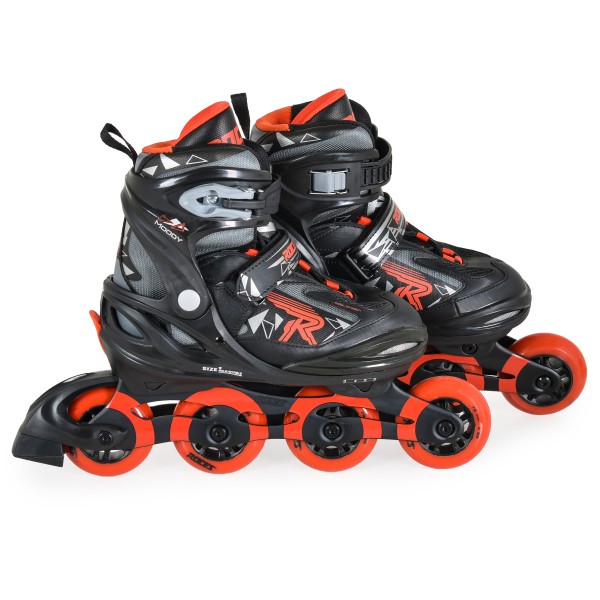 Role reglabile Copii Roces Moody Red 36-40, ABEC-3, PU 70mm, Aluminiu