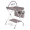 Masa de Infasat Multifunctionala Moni Kaskada Grey, Pliabila, Reglabila pe Inaltime, cu Roti si Organizator, 0-15 kg