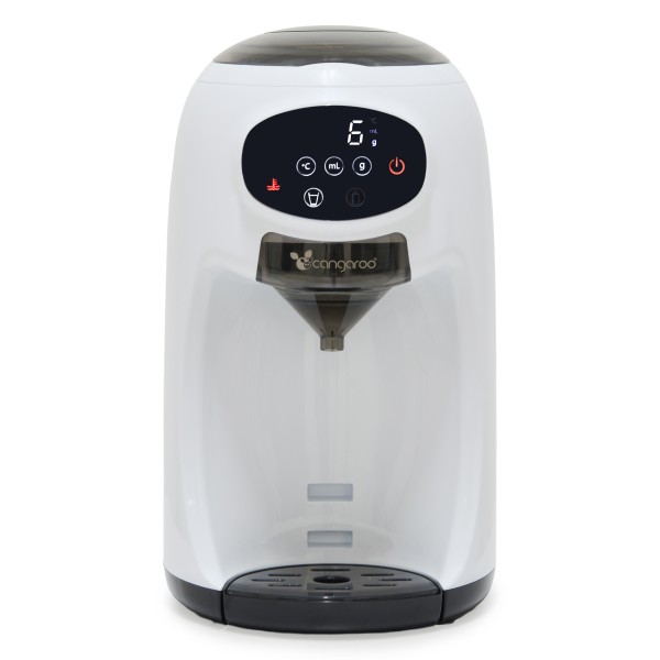 Aparat Preparare Lapte Praf Cangaroo Mixara cu Dozare Automata, Panou Tactil LED, Rezervor 1.3L, Fara BPA