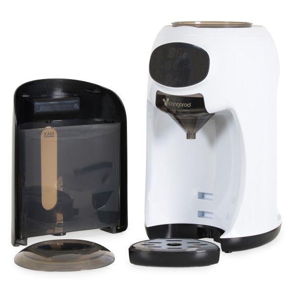 Aparat Preparare Lapte Praf Cangaroo Mixara cu Dozare Automata, Panou Tactil LED, Rezervor 1.3L, Fara BPA