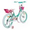 Bicicleta pentru Fetite Byox Fashion Girl Mint 20 inch, varsta 6-9 ani, Roti Ajutatoare si accesorii incluse