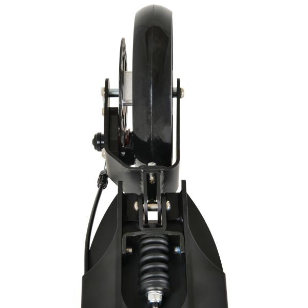 Trotineta Pliabila Byox Plexus Black, Ghidon Reglabil 90-104 cm, Suspensii Fata/Spate, Frana Disc, 10+ ani, 100 kg