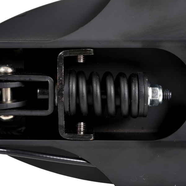 Trotineta Pliabila Byox Plexus White, Ghidon Reglabil 90-104 cm, Suspensii Fata/Spate, Frana Disc, 10+ ani, 100 kg