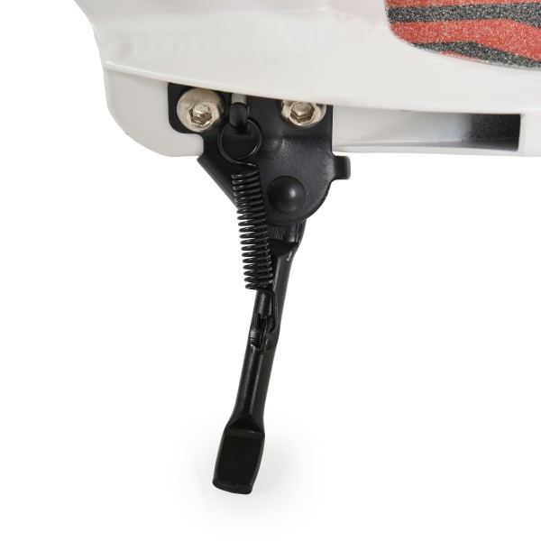 Trotineta Pliabila Byox Plexus White, Ghidon Reglabil 90-104 cm, Suspensii Fata/Spate, Frana Disc, 10+ ani, 100 kg