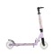 Trotineta Pliabila Byox Snazzy Purple, Suspensie Fata, Frana Mana si Picior, Ghidon Reglabil 75-89 cm, 8+ ani, Max 100 kg