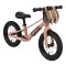 Bicicleta fara pedale Byox Trekko Peach 12 inch, cadru magneziu usor, sa reglabila, roti gonflabile, 2+ ani, 30 kg