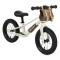 Bicicleta fara pedale Byox Trekko White 12 inch, cadru magneziu usor, sa reglabila, roti gonflabile, 2+ ani, 30 kg