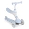 Trotineta copii 3 in 1 Byox Tristar Blue, cu scaun, control parental si ghidon reglabil, 3-6 ani, max 50 kg