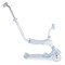 Trotineta copii 3 in 1 Byox Tristar Blue, cu scaun, control parental si ghidon reglabil, 3-6 ani, max 50 kg