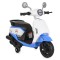 Motocicleta electrica copii Honda Blue, varsta 3+ ani, 2 motoare, lumini LED, baterie 12V, 2-3 km/h