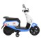 Motocicleta electrica copii Honda Blue, varsta 3+ ani, 2 motoare, lumini LED, baterie 12V, 2-3 km/h