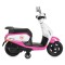 Motocicleta electrica copii Honda Pink, varsta 3+ ani, 2 motoare, lumini LED, baterie 12V, 2-3 km/h